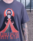 Many Eyes Tee - Graphite